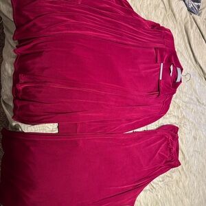 TravelSmith Vibrant Magenta 2pc set